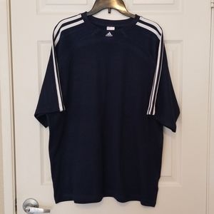 Adidas light weight men's short sleeve shirt